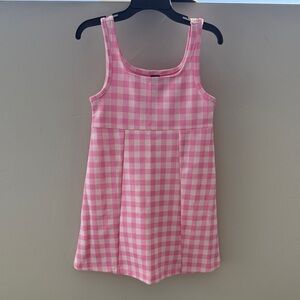 Old Navy Pink Checkered Sleeveless Top